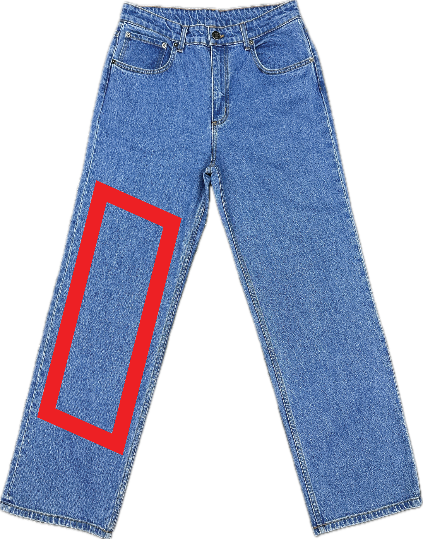 LASER JEANS (BLUE)