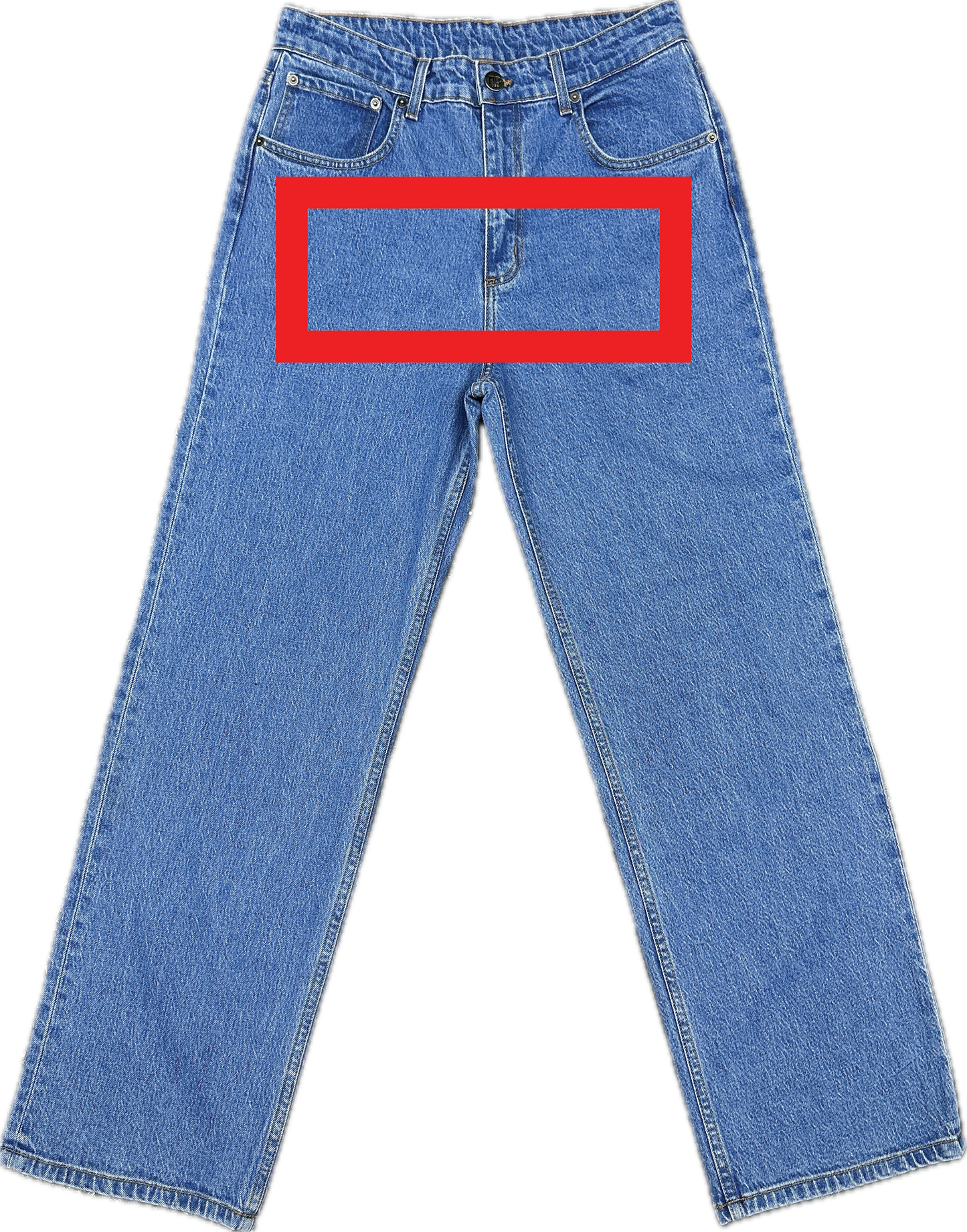 LASER JEANS (BLUE)
