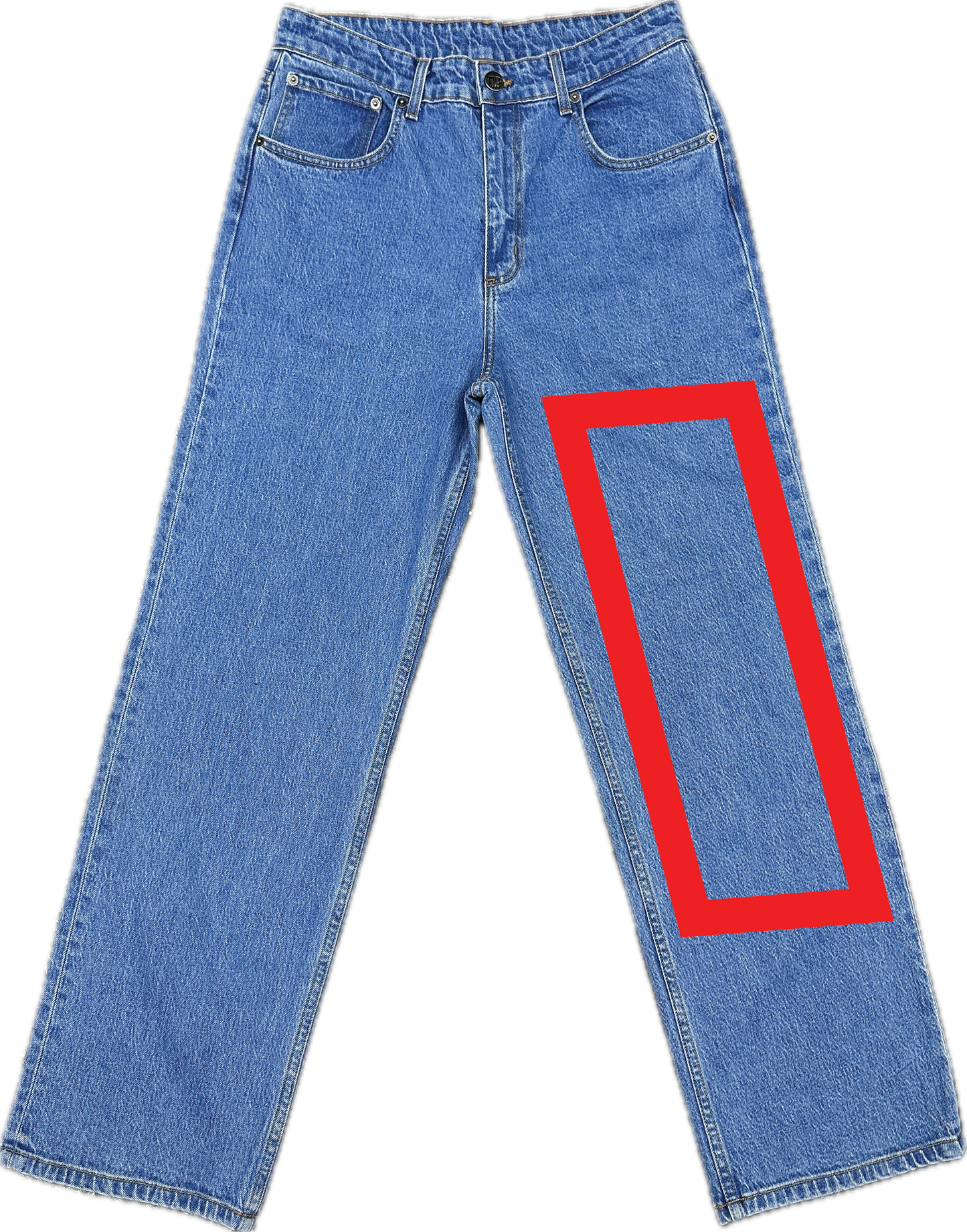 LASER JEANS (BLUE)